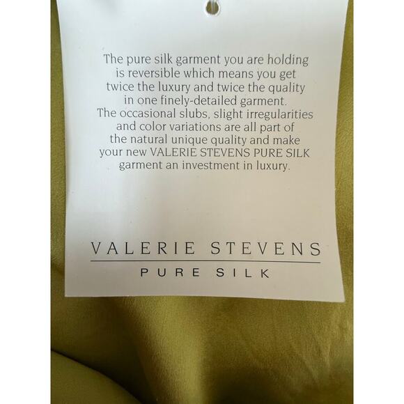 NWT Valerie Stevens Floral Silk Blouse Sz Large Tropical Lightweight Lined Tank - Picture 5 of 5